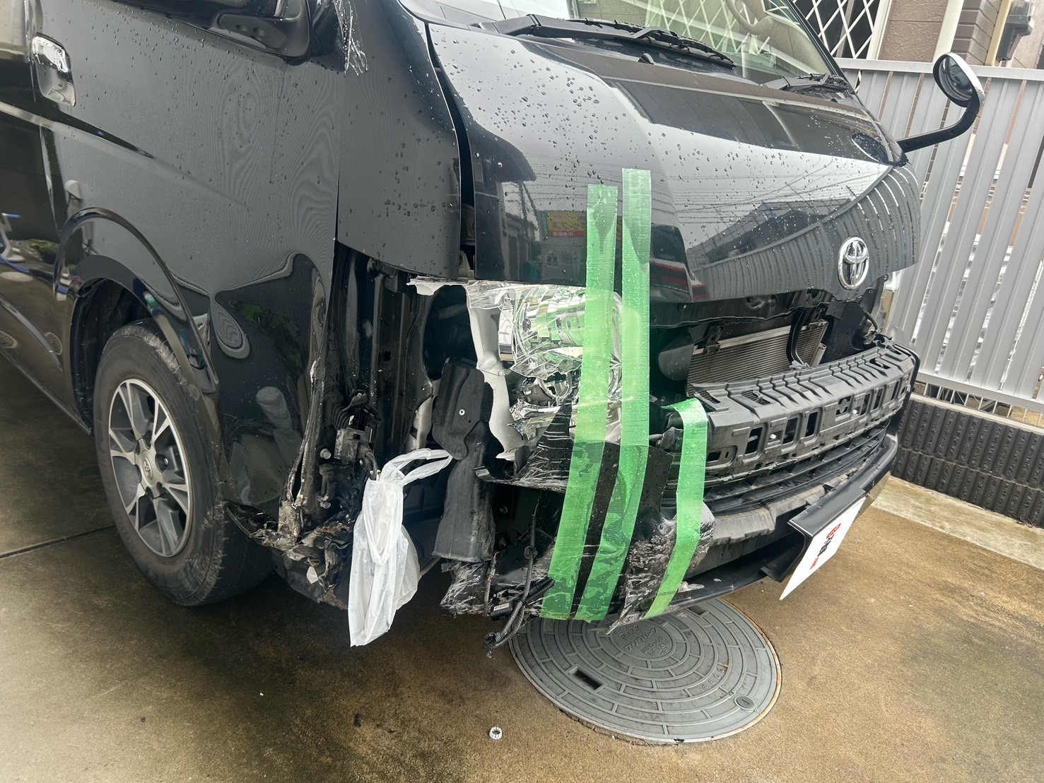 ハイエース 事故車