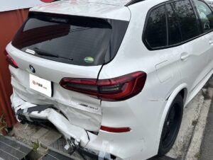 X5　リア事故車　2